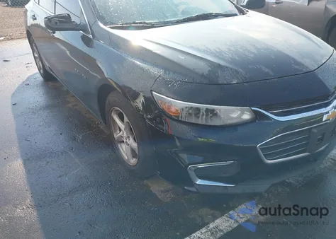 2017 Chevrolet Malibu Ls из США, поврежденный, VIN 1G1ZB5STXHF202061